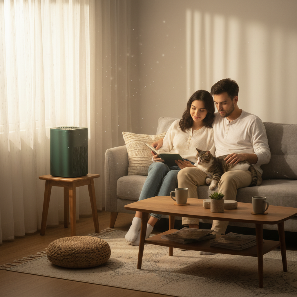 Purificateur d’air portable silencieux - USB