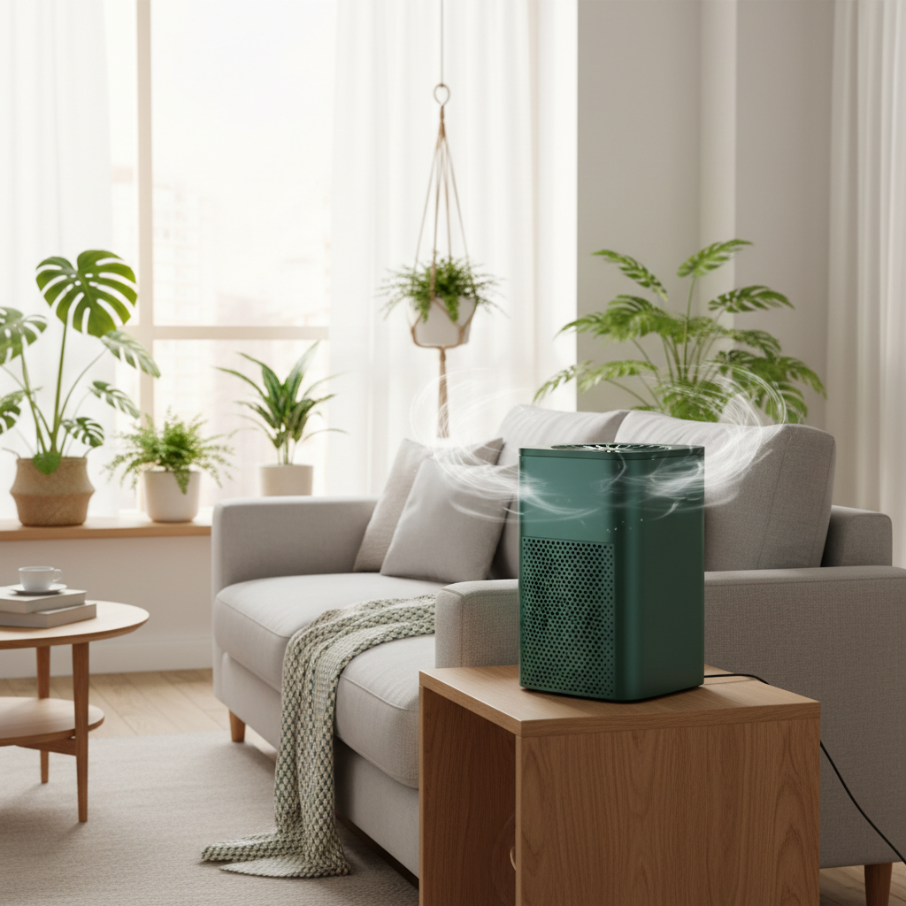 Purificateur d’air HEPA silencieux – pour maison et bureau